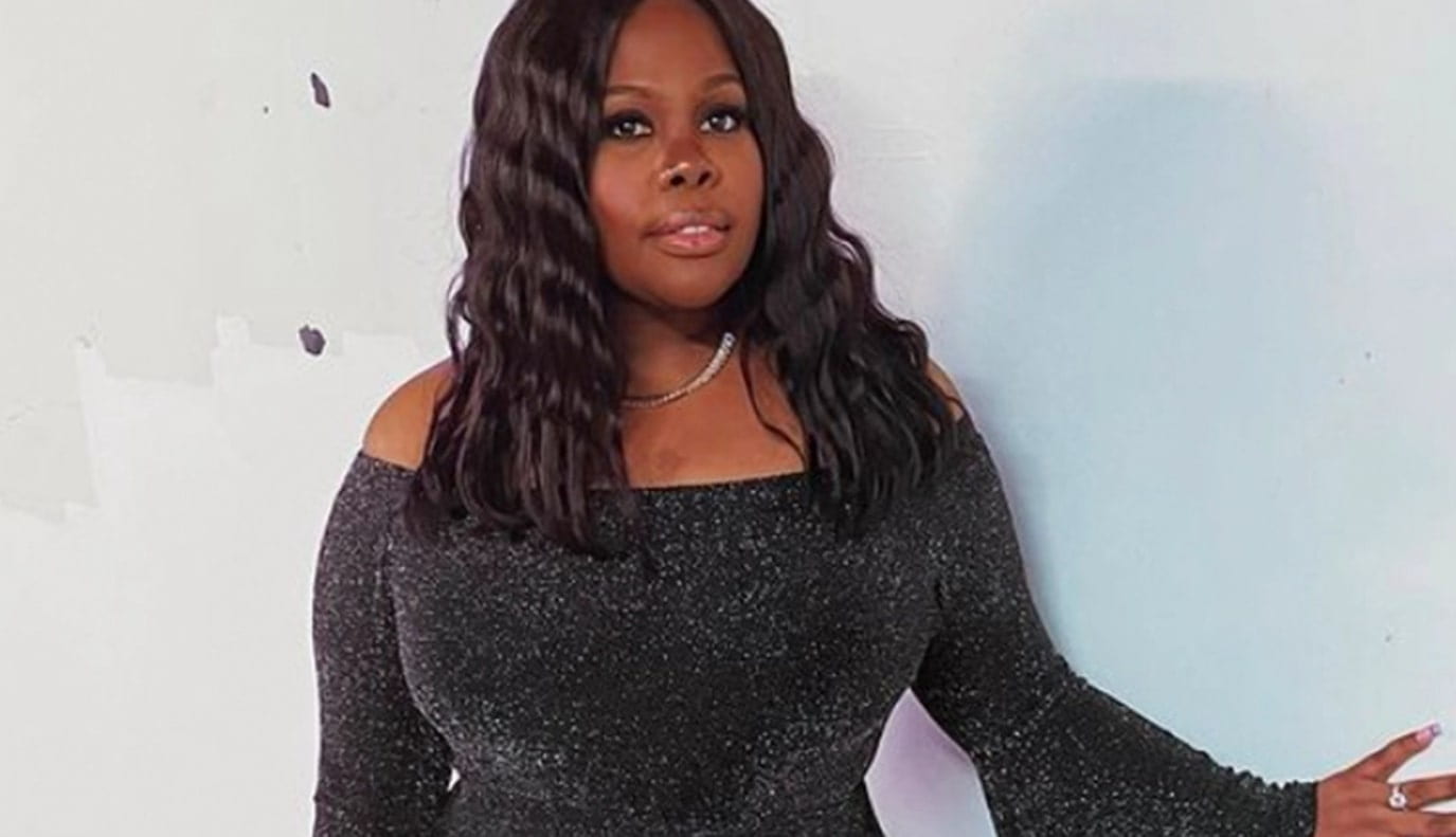 Image of Amber Riley after her weight loss