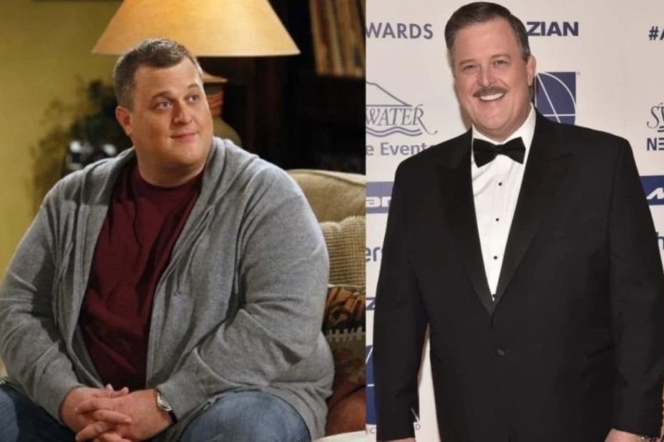 Image of Billy Gardell before and after his weight loss