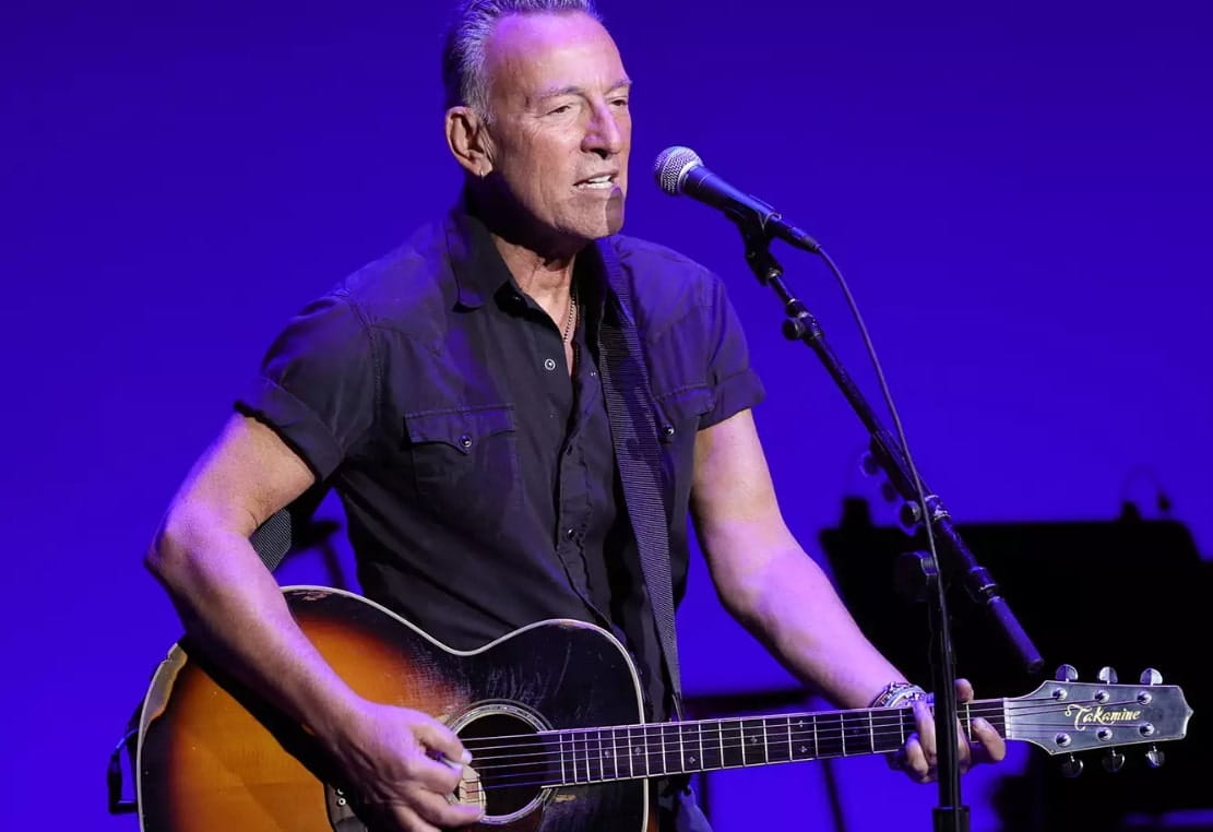Image of Bruce Springsteen after losing weight