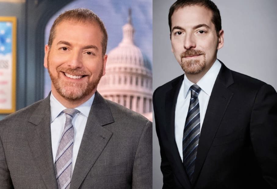 Image of Chuck Todd before and after his weight loss