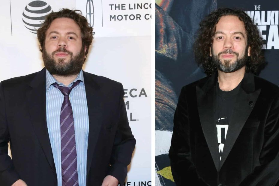 Image of Dan Fogler before and after his weight loss