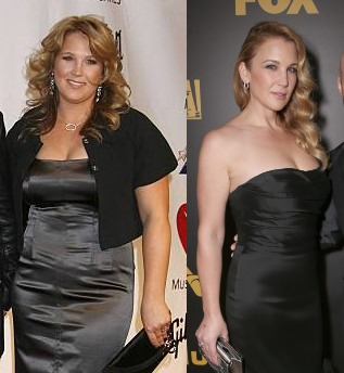 Image of Deanna Daughtry before and after her weight loss