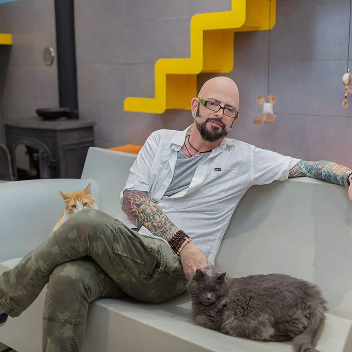 Image of Jackson Galaxy after losing weight