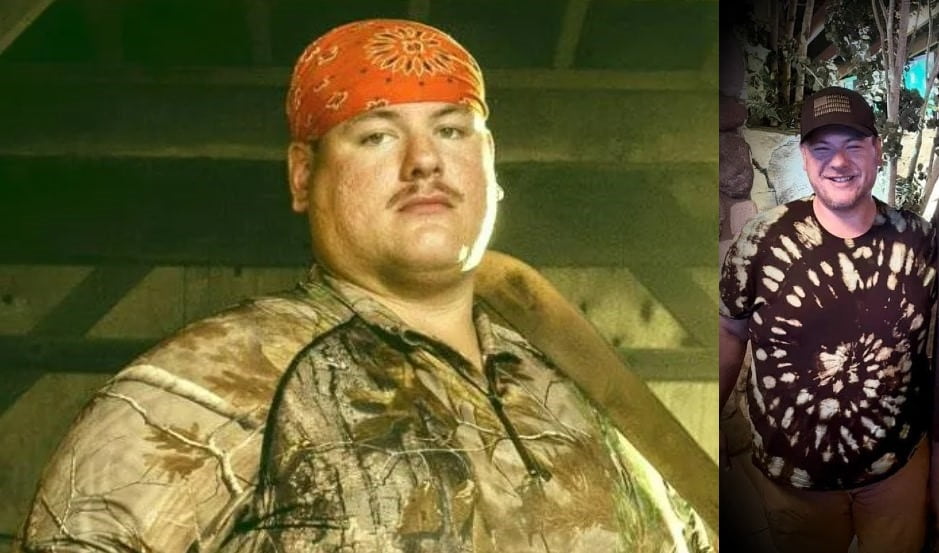 Image of Jacob Lowe before and after the weight loss