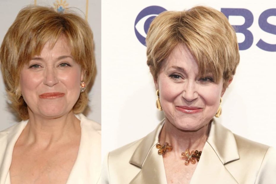 Image of Jane Pauley before and after her weight loss