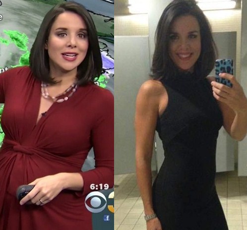 Image of Kate Bilo before and after her weight loss