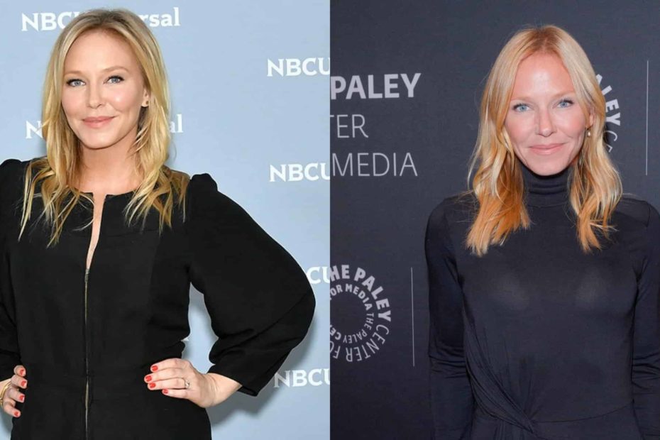 Image of Kelli Giddish before and after her weight loss