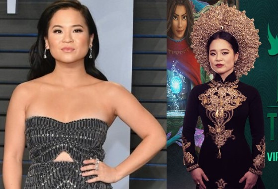 Image of Kelly Marie Tran before and after her weight loss