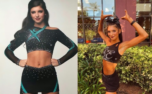 Image of Kenley Pope before and after her weight loss