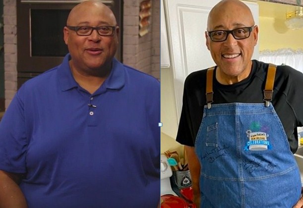 Image of Kevin Belton before and after his weight loss