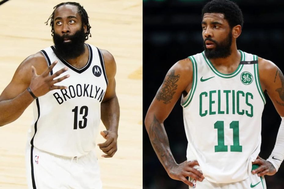 Image of Kyrie Andrew Irving before and after his weight loss