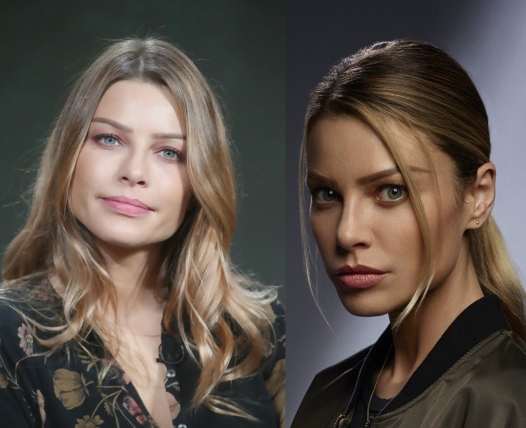 Image of Lauren German before and after her weight loss