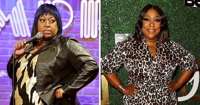 Image of Loni Love before and after her weight loss
