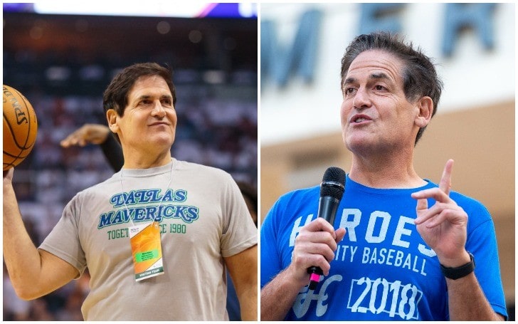 Image of Mark Cuban before and after his weight loss