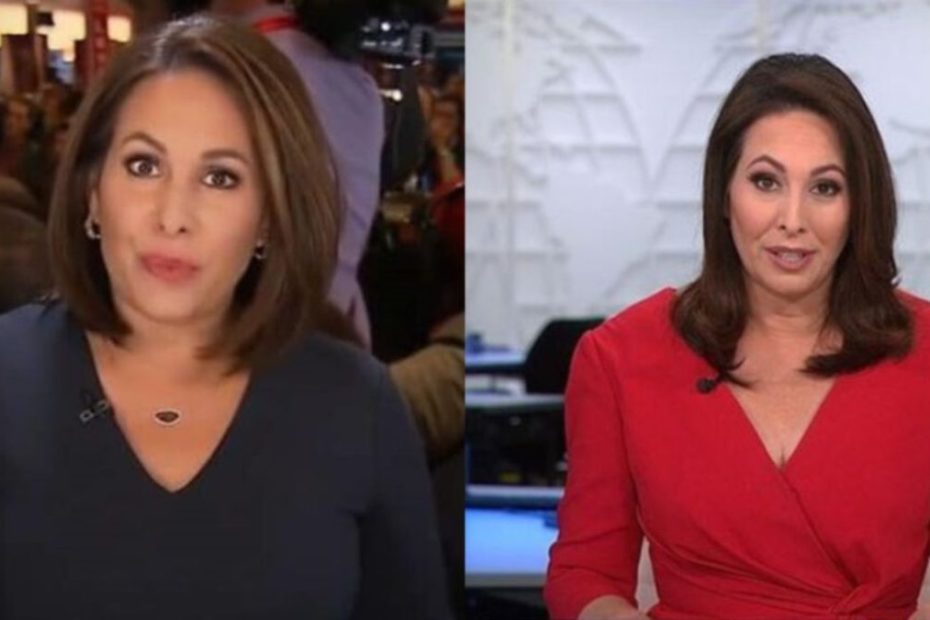Image of Nancy Cordes before and after her weight loss