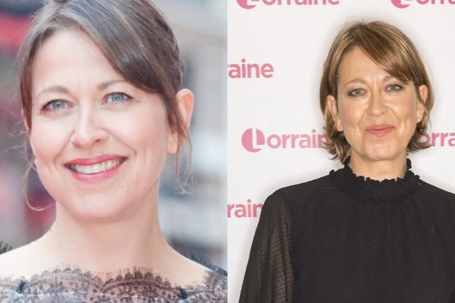 Image of Nicola Walker before and after her weight loss