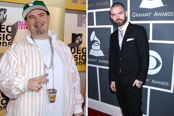 Image of Paul Wall before and after his weight loss