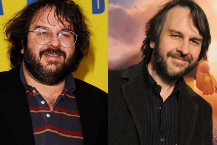 Image of Peter Jackson before and after his weight loss