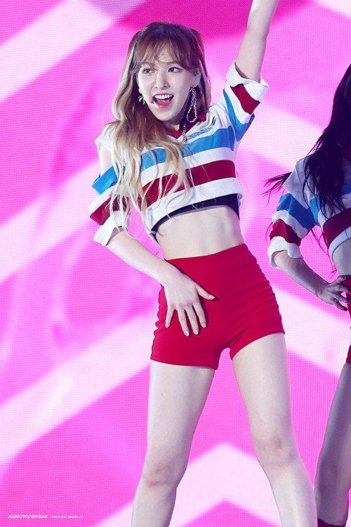 Image of Red Velvet's Wendy as a dancer