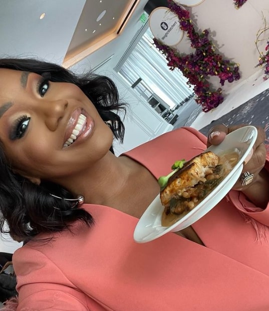 Image of Sarah Jakes Roberts and her healthy diet