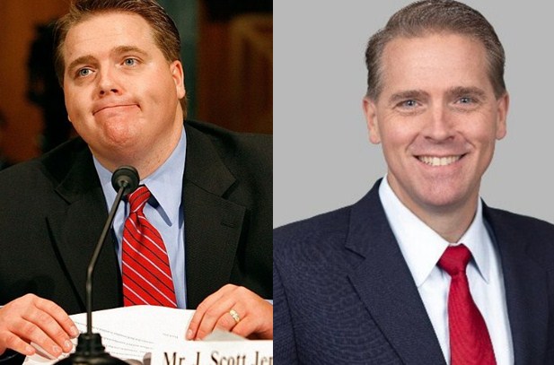Image of Scott Jennings before and after his weight loss