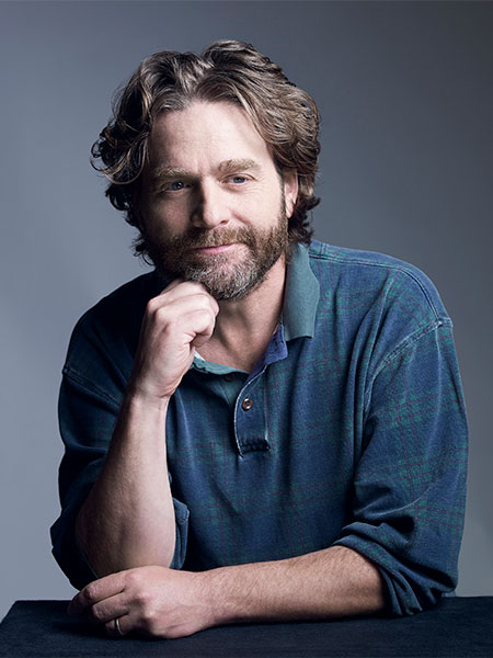 Image of Zach Galifianakis after losing weight