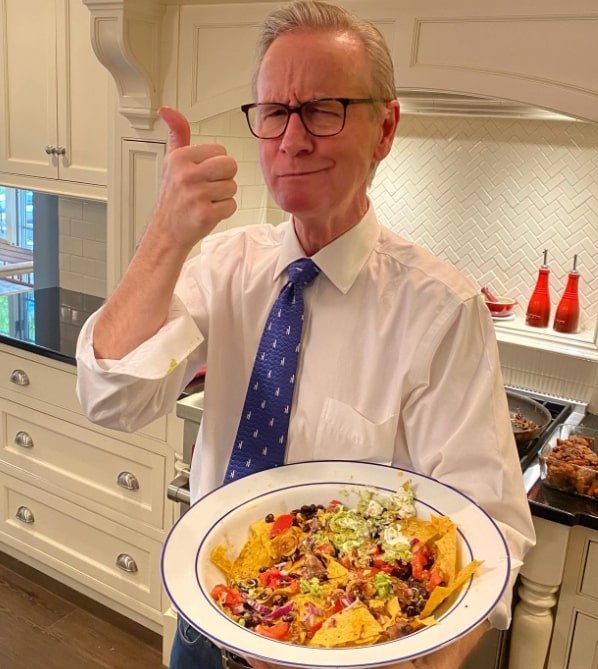 Image of Steve Doocy and his healthy diet