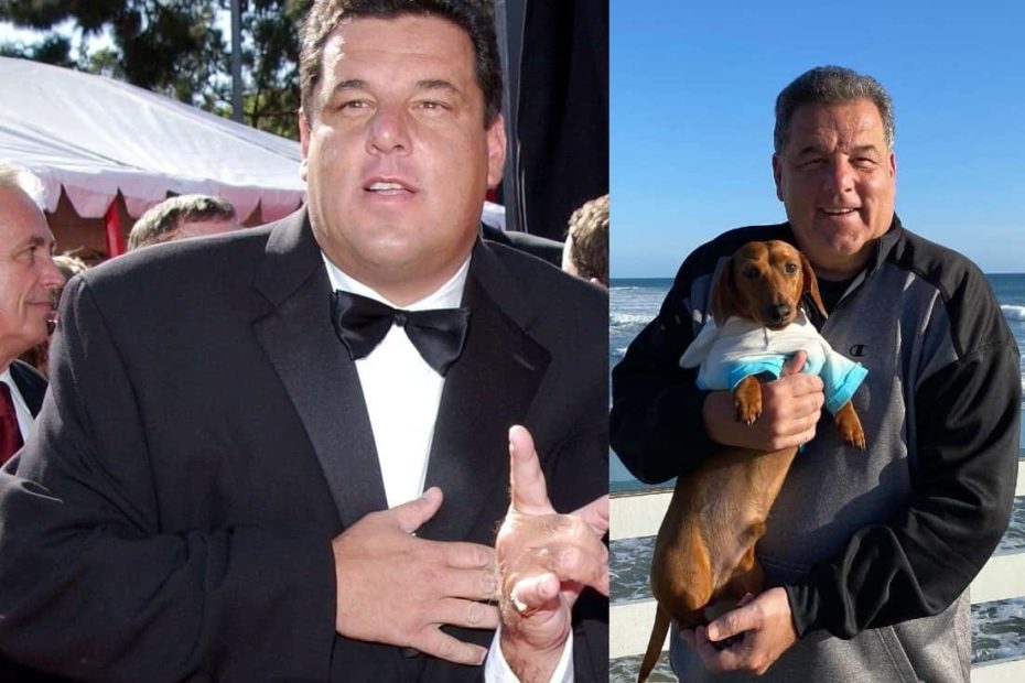 Image of Steve Schirripa before and after his weight loss