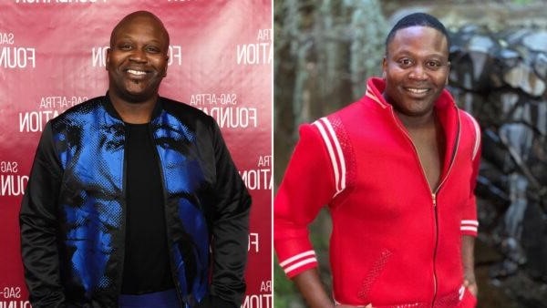 Image of Tituss Burgess before and after his weight loss