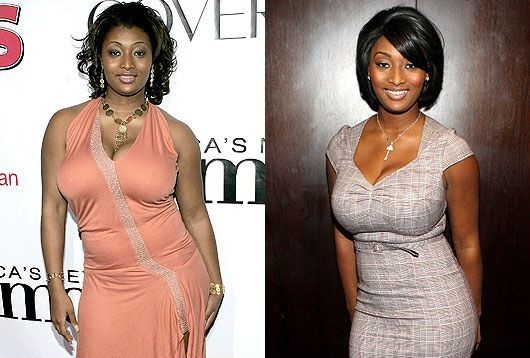 Image of Toccara Jones before and after her weight loss