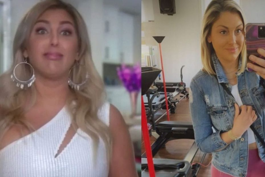 Image of Gina Kirschenheiter before and after her weight loss